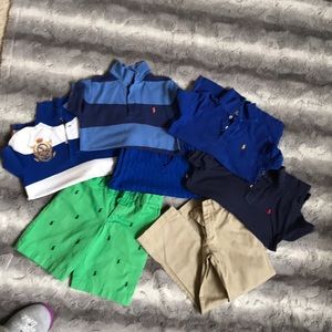 Boys size 6 lot of Ralph Lauren summer clothes